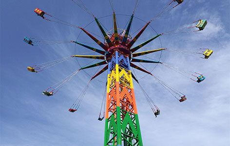 swing tower rides