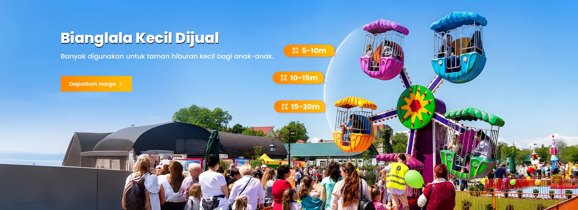 Wahana Bianglala Dijual